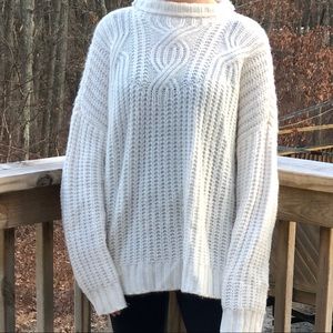 Knitted High Neck Sweater